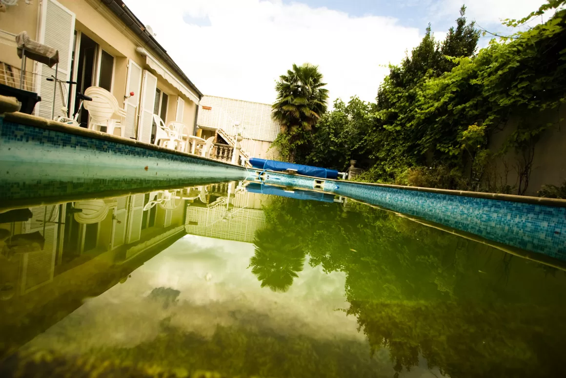 How to Clean an Empty Pool with Algae