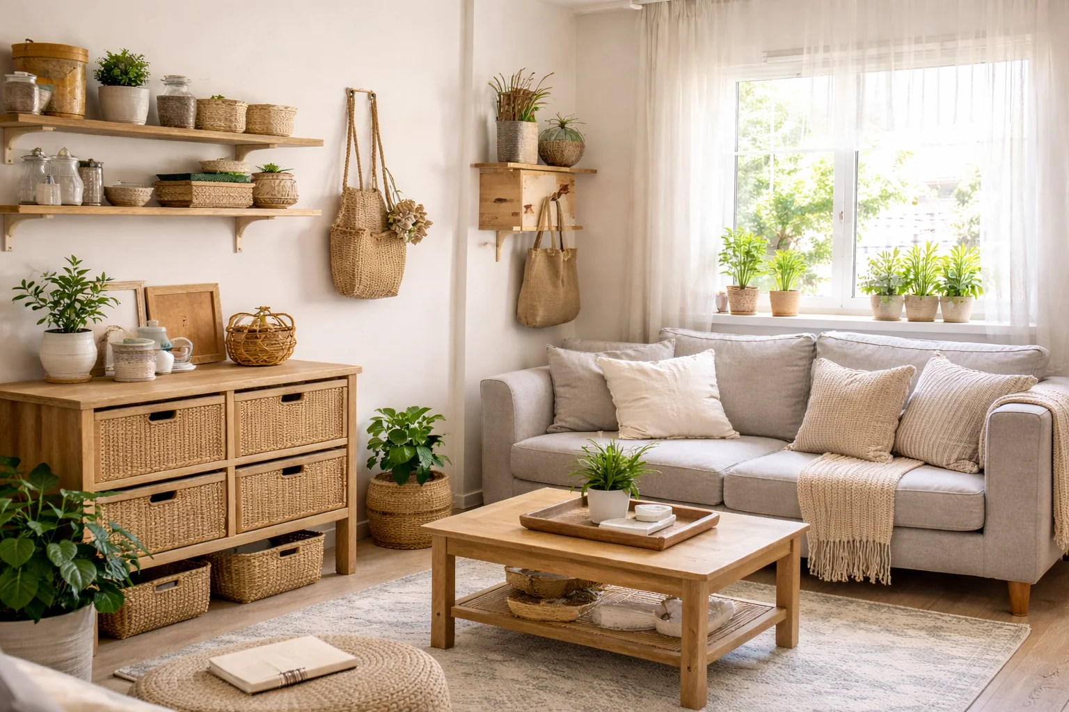 How to Organize a Small Apartment Without Buying New Furniture